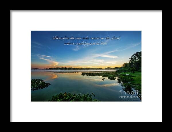 Jeremiah 17 Framed Print featuring the photograph Jeremiah 17 7 by David Arment