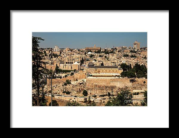 Jerusalem Framed Print featuring the photograph Jerusalem by Mae Wertz