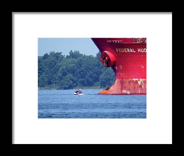  Framed Print featuring the photograph Jet Ski by Dennis McCarthy