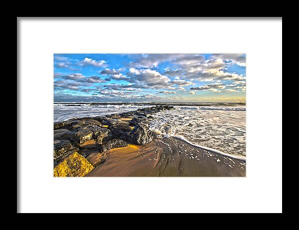 Jetty Four Framed Print featuring the photograph Jetty Four by Robert Seifert