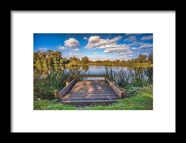 Pond Framed Print featuring the photograph Jetty by James Billings