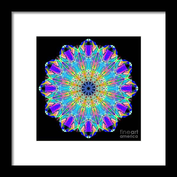Jewels Framed Print featuring the digital art Jewels by Kathy Strauss