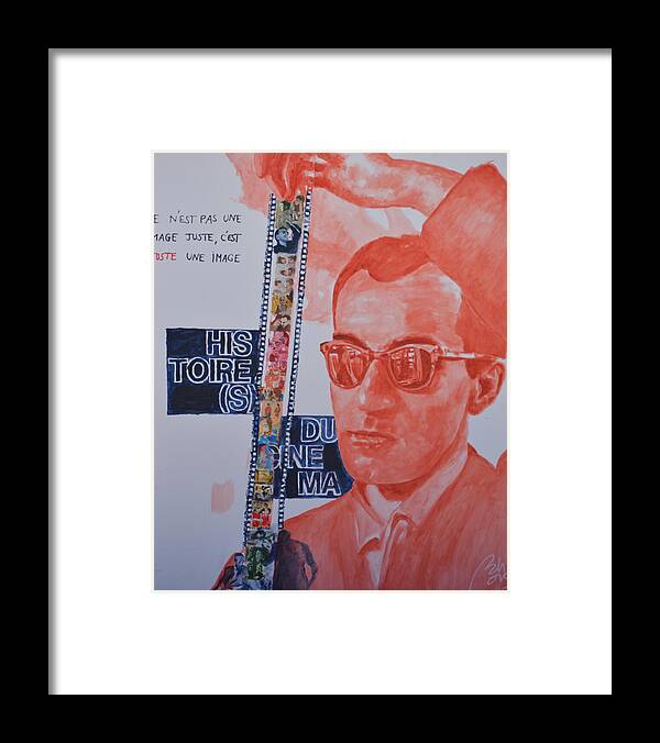  Revolutionary Framed Print featuring the painting JLG by Bachmors Artist