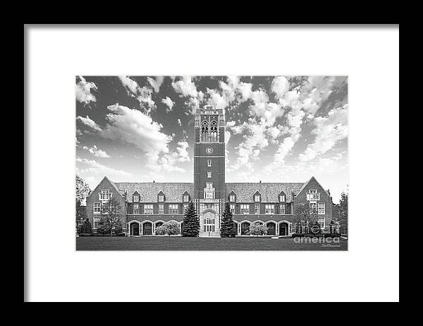 John Carroll University Framed Print featuring the photograph John Carroll University Administration Building by University Icons