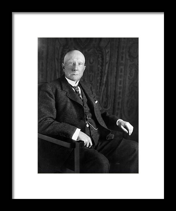 John D. Rockefeller Portrait Photograph by War Is Hell Store - Pixels