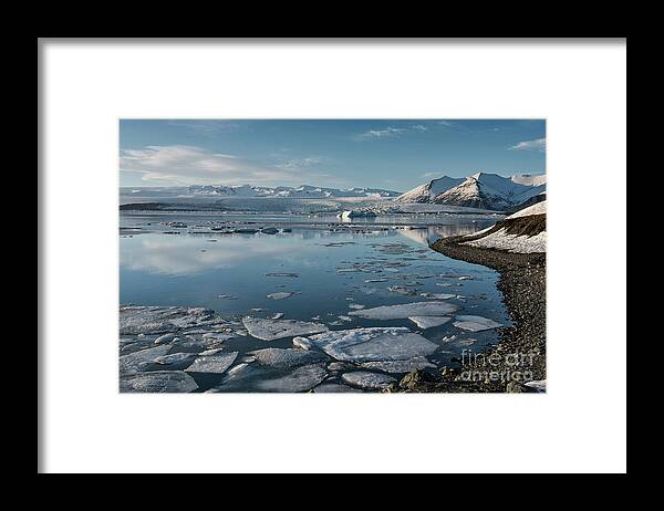 Sandra Bronstein Framed Print featuring the photograph Jokulsarlon Ice Lagoon - Iceland by Sandra Bronstein