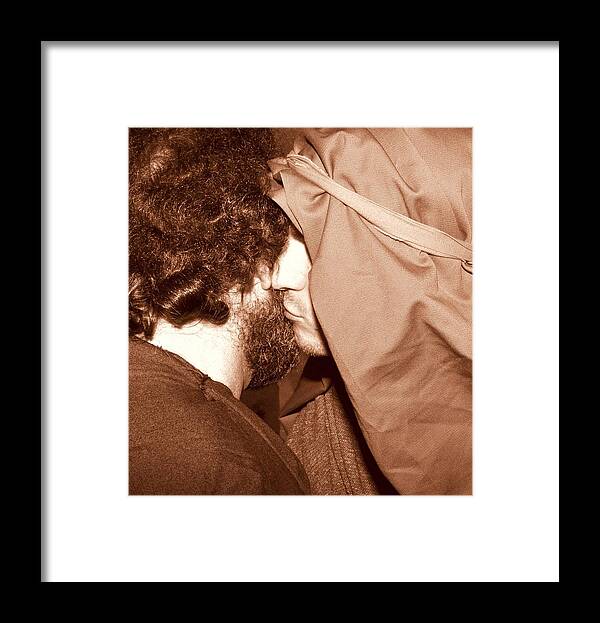 Easter Framed Print featuring the photograph Judas' Kiss by Laura Mountainspring