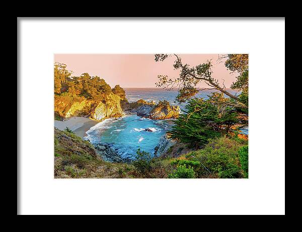 Amazing Framed Print featuring the photograph Julia Pfeiffer Burns State Park McWay Falls by Scott McGuire