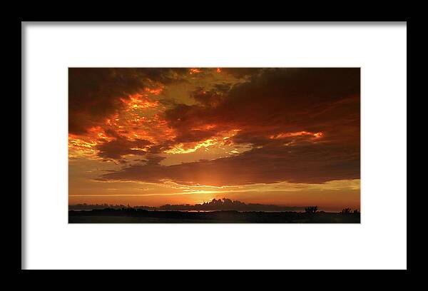 Sunset Framed Print featuring the photograph June Sunset by Rod Seel