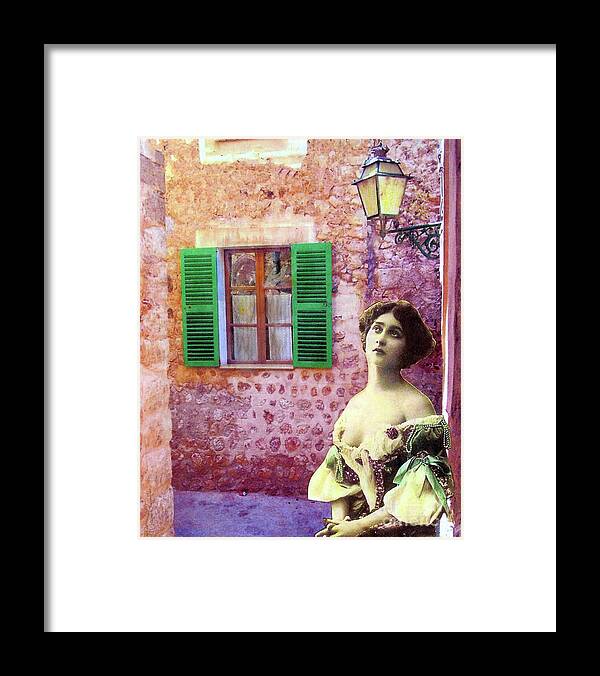 The Way Framed Print featuring the mixed media Just Call His Name by Desiree Paquette