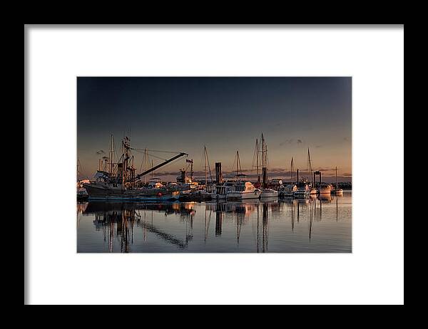 Marina Framed Print featuring the photograph Kanaka Bay by Randy Hall