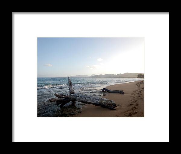 Kauai Framed Print featuring the photograph Kauai Kapa'a Coast 2 by Amy Fose