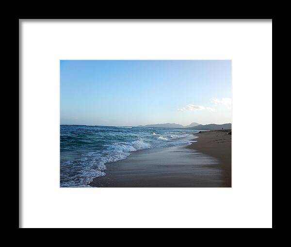 Kauai Framed Print featuring the photograph Kauai Kapa'a Coast 3 by Amy Fose