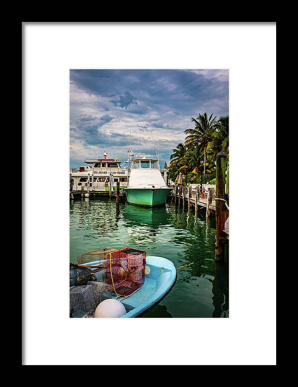 Key West Framed Print featuring the photograph Key West Harbour by Jodi Lyn Jones