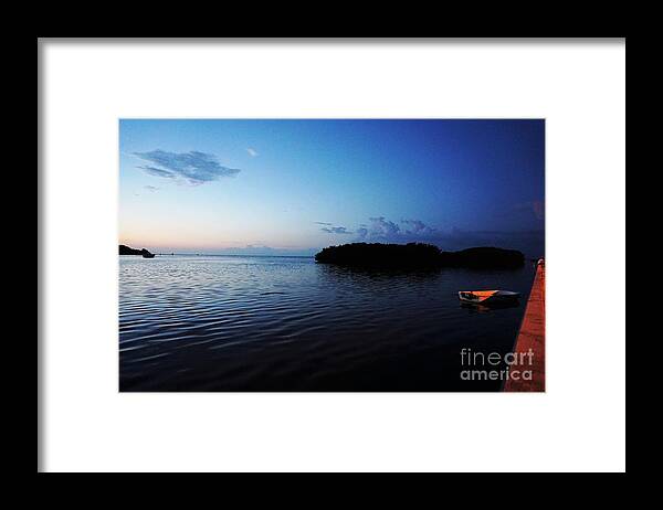 Key West Framed Print featuring the photograph Key West morning1 by Merle Grenz