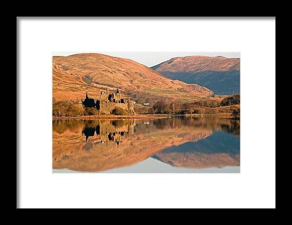 Scotland Framed Print featuring the photograph Kilchurn Castle in Autumn by John McKinlay