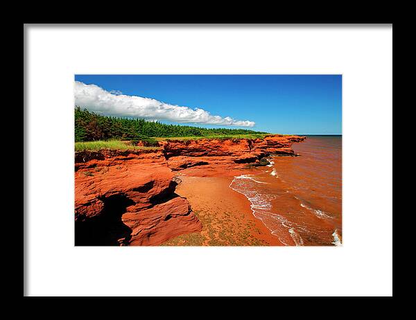 Canada Framed Print featuring the photograph Kildare Capes by Gary Corbett