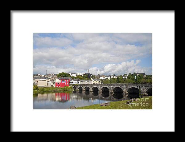 Killorglin Framed Print featuring the photograph Killorglin Bridge by Cindy Murphy - NightVisions 