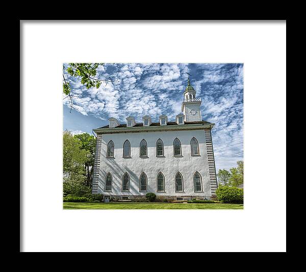 Kirtland Temple Framed Print featuring the photograph Kirtland Temple by Stephen Stookey
