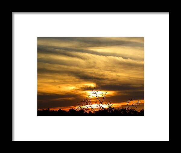 Landscape Photography Framed Print featuring the photograph Kissimmee Prairie 005 by Christopher Mercer