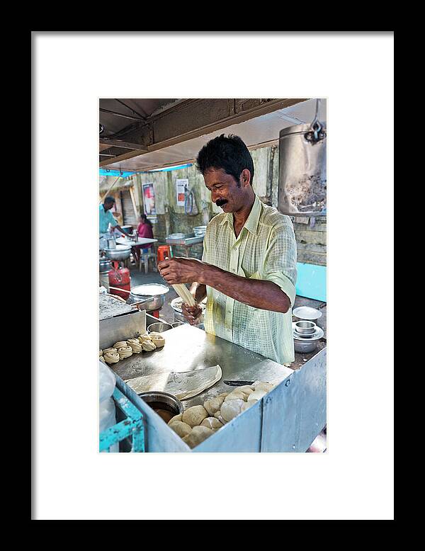 Kerala Framed Print featuring the photograph Kochi stall by Marion Galt