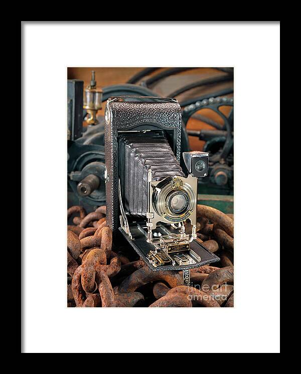 Camera Framed Print featuring the photograph Kodak No. 3A Autographic Camera by Martin Konopacki