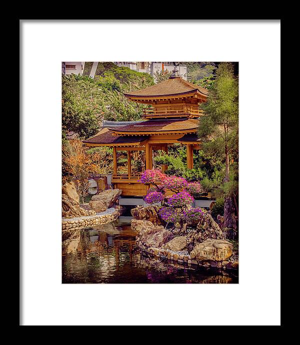 Architecture Framed Print featuring the photograph Kowloon - Too Perfect by Mark Forte