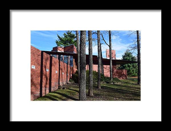 Frank Framed Print featuring the photograph Kraus House by Curtis Krusie
