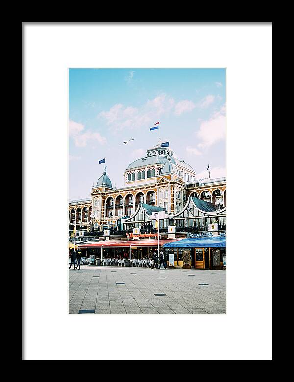 Scheveningen Framed Print featuring the photograph Kurhaus Hotel Scheveningen by Pati Photography