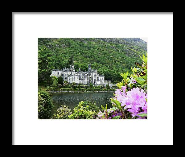 Kylemore Abbey Framed Print featuring the photograph Kylemore Abbey Co Galway by Martina Fagan