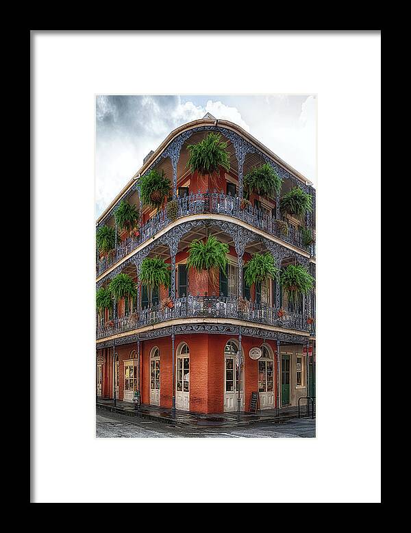 Labranche House Framed Print featuring the photograph LaBranche House by Susan Rissi Tregoning