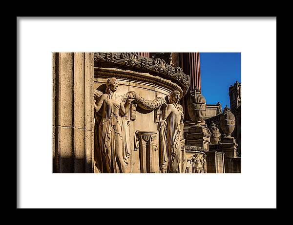 Bonnie Follett Framed Print featuring the photograph Ladies of the Palace by Bonnie Follett