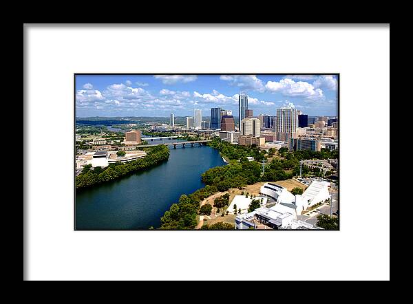 Lady Bird Lake Framed Print featuring the photograph Lady Bird Lake Austin Texas by James Granberry