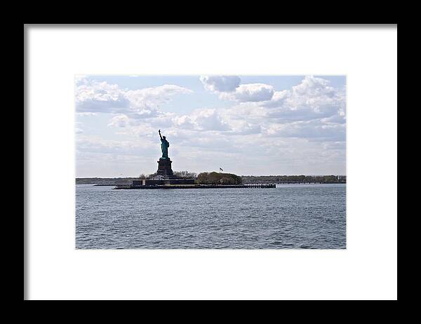 Lady Liberty Framed Print featuring the photograph Lady Liberty by Flavia Westerwelle