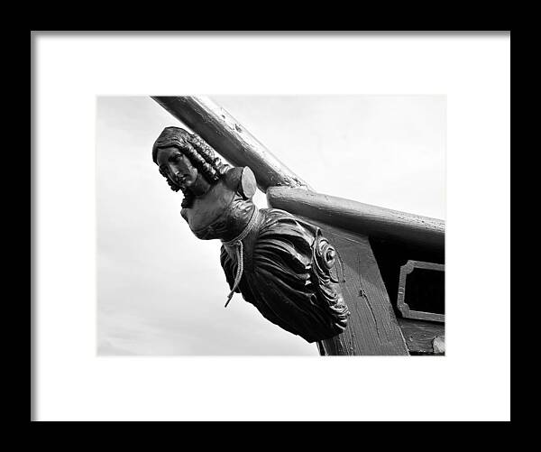 Fine Art Photography Framed Print featuring the photograph Lady of Gasparilla by David Lee Thompson