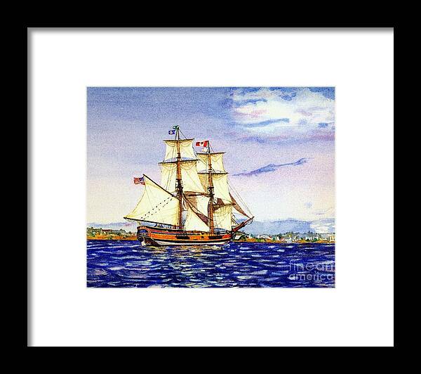 Cynthia Pride Watercolor Paintings Framed Print featuring the painting Lady Washington by Cynthia Pride