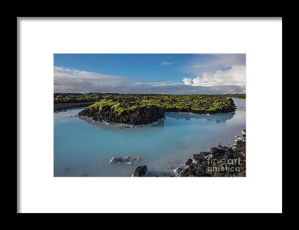 Blue Lagoon Framed Print featuring the photograph Lagoon by Michael Ver Sprill