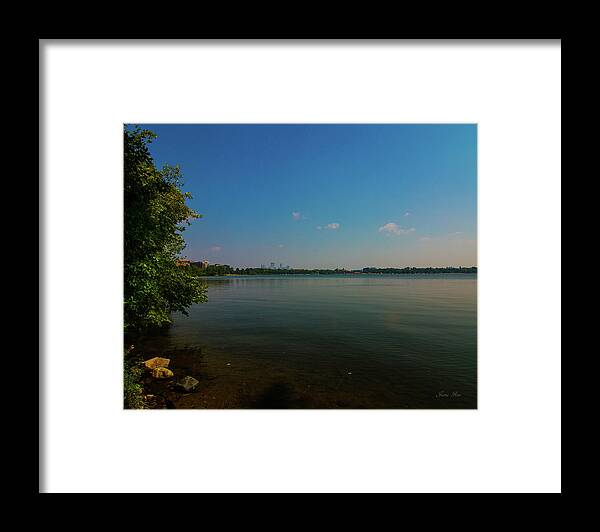 Lake Calhoun Framed Print featuring the photograph Lake Calhoun 3790 by Jana Rosenkranz