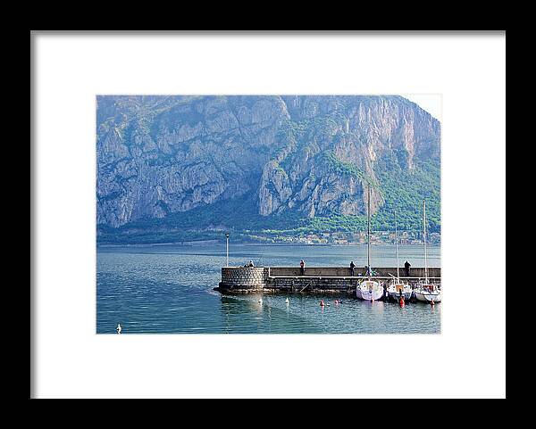 Parè Framed Print featuring the photograph Lake Como by Fabio Caironi