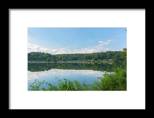 Reflections Framed Print featuring the photograph Lake Junaluska #3 September 9 2016 by D K Wall