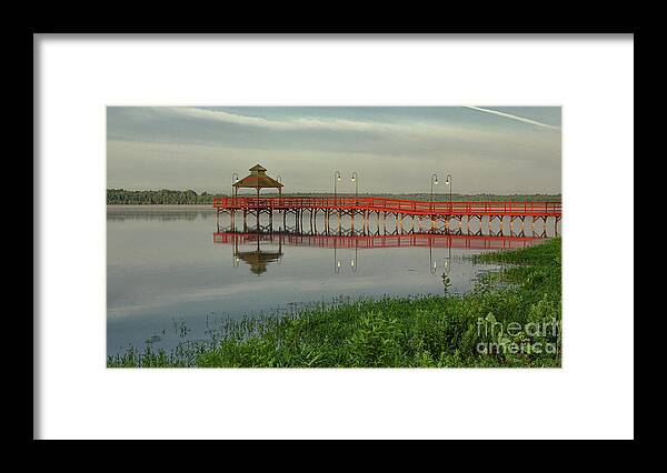 Lake Framed Print featuring the photograph Peaceful Tides by Rod Best