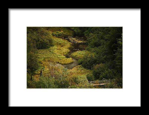 Porcupine Mountains Framed Print featuring the photograph Lake of the Clouds Overlook by Cheryl Day