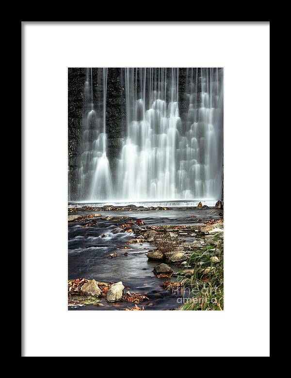 Landscape Framed Print featuring the photograph Lake Solitude Dam by Nicki McManus