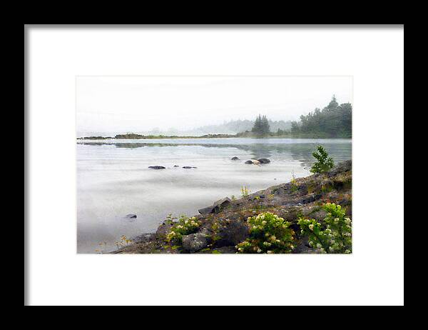 Lake Superior Framed Print featuring the photograph Lake Superior by Ed Hall