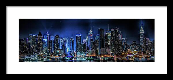 Chrysler Building Framed Print featuring the photograph Land of Tall Buildings by Theodore Jones