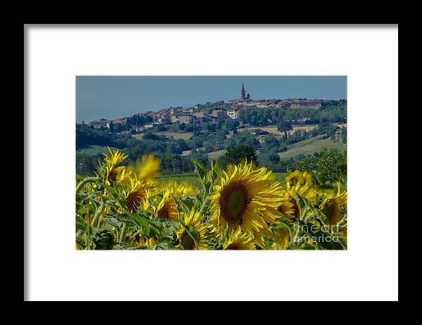 Adornment Framed Print featuring the photograph Landscape 9 by Jean Bernard Roussilhe