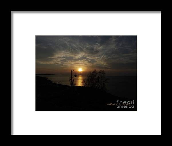 Sunset Framed Print featuring the photograph Landscapes L59 by Monica C Stovall