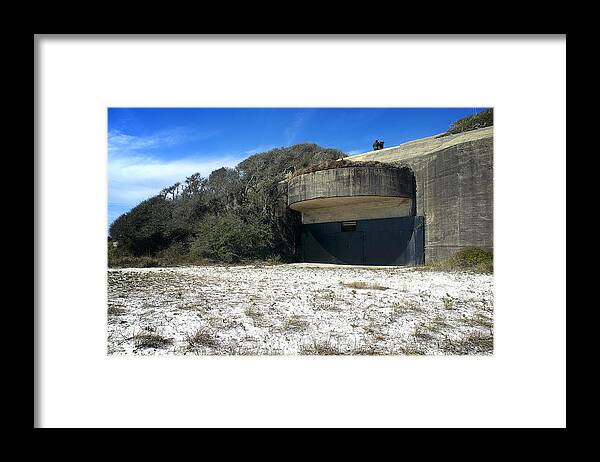 Guns Framed Print featuring the photograph Langdon Battery by George Taylor