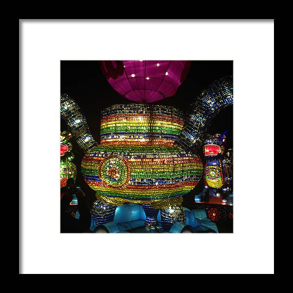 Norfolk Framed Print featuring the photograph Lantern Asia 3 by Will Felix