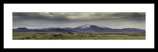 Laramie Peak Framed Print featuring the photograph Laramie Peak by Jason Moynihan